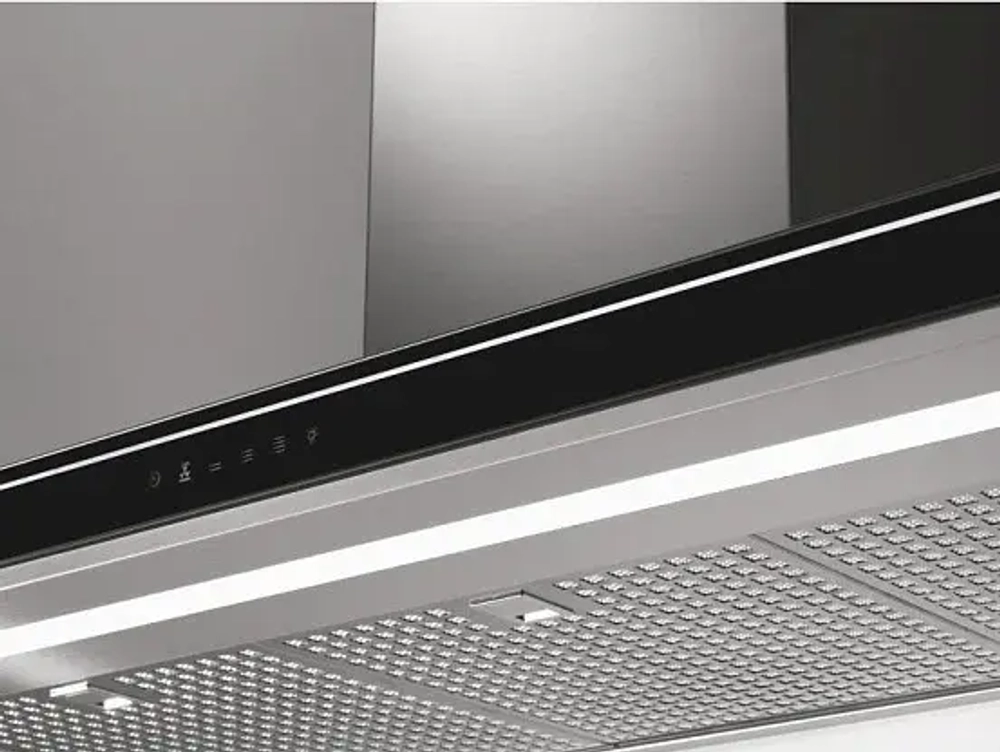 Вытяжка FALMEC LUMINA NRS GLASS BLACK 90 (CLMN90.00P2#NROI490F)