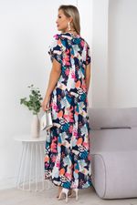 Платье Магия лета (синий/розовый) Р11-867/11 Nikol (Акция)