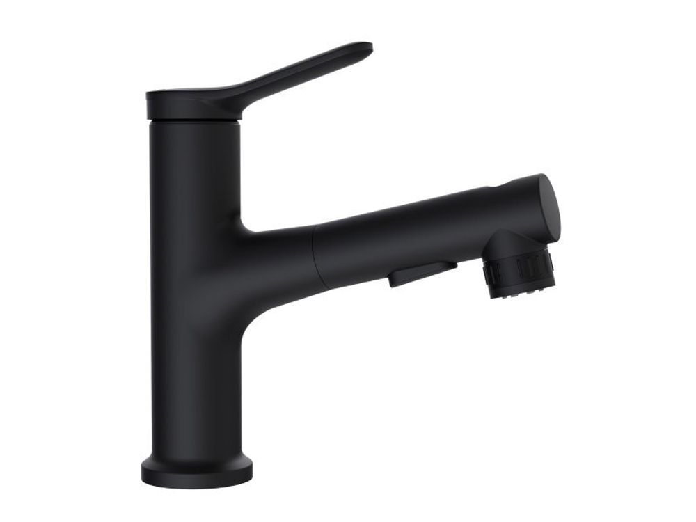 Смеситель для раковины BelBagno BB-LVMD-NERO-W0 черный матовый