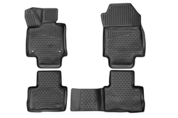 Коврики 3D в салон для TOYOTA RAV4, 2019- кроссовер, 4шт. (полиуретан) Element.ELEMENT3D02259210K