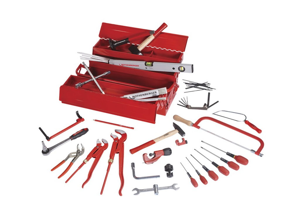Набор инструмента Rothenberger из 50 предметов в металлическом ящике