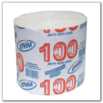 Туалетная бумага Крым 100