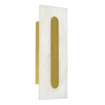 SL6139.221.01 Светильник настенный ST-Luce золотистый/белый LED 1*6W 3000K / 4000K / 6000K GEOM