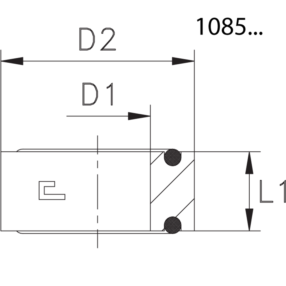 Шайба BSP1/2" (o-ring)