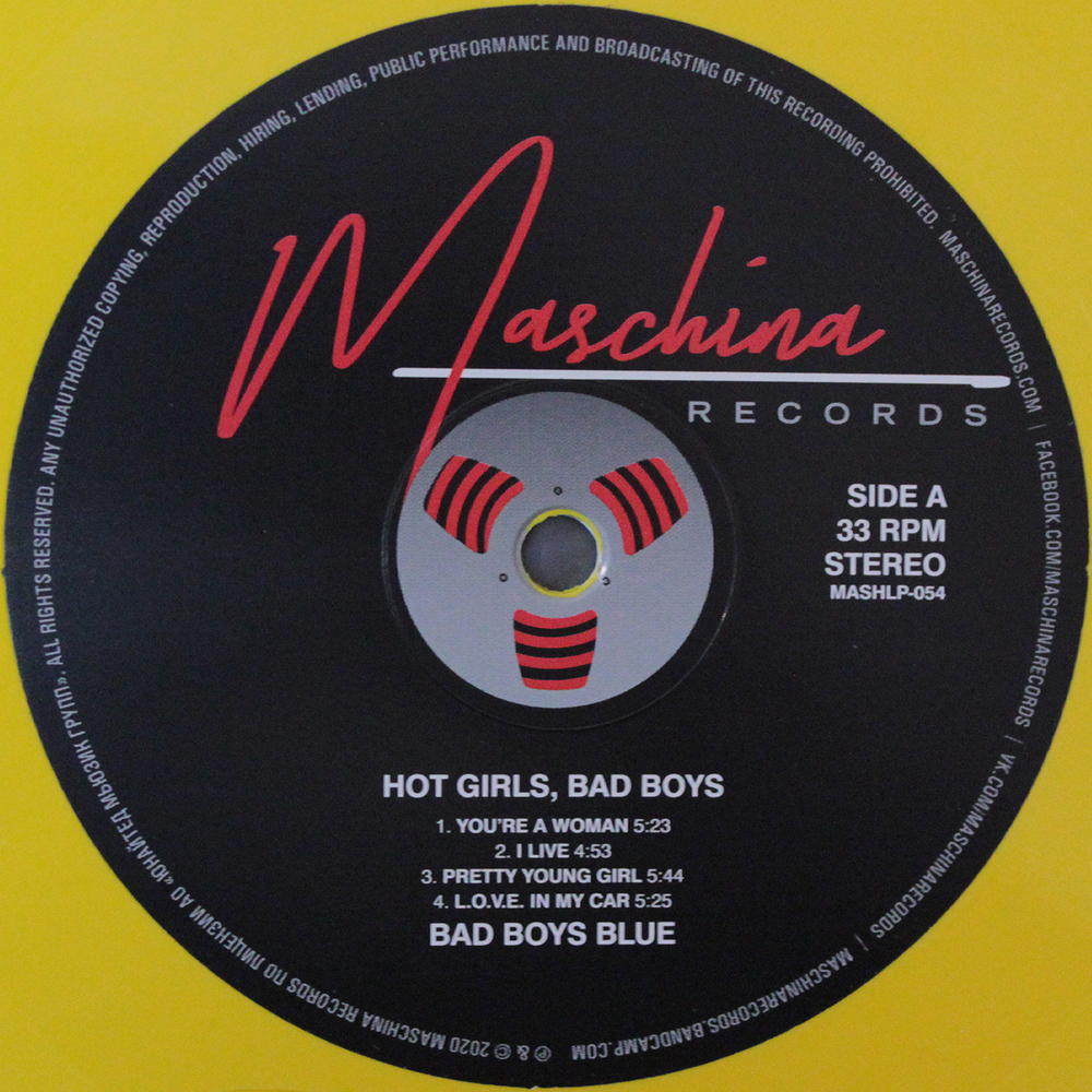 Bad Boys Blue / Hot Girls, Bad Boys (Coloured Vinyl)(LP)