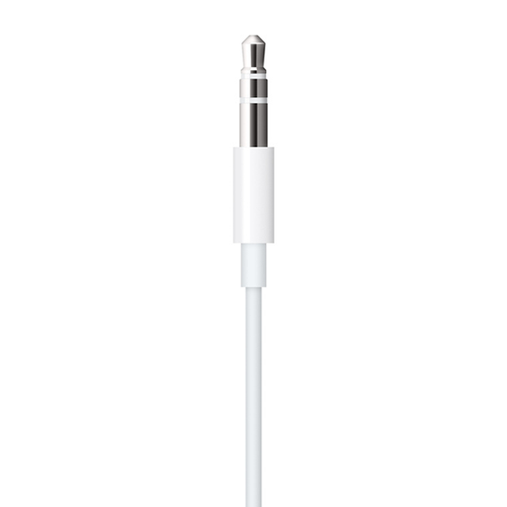 Кабель Apple Lightning - mini jack 3.5мм 1.2м (MXK22ZM/A) белый