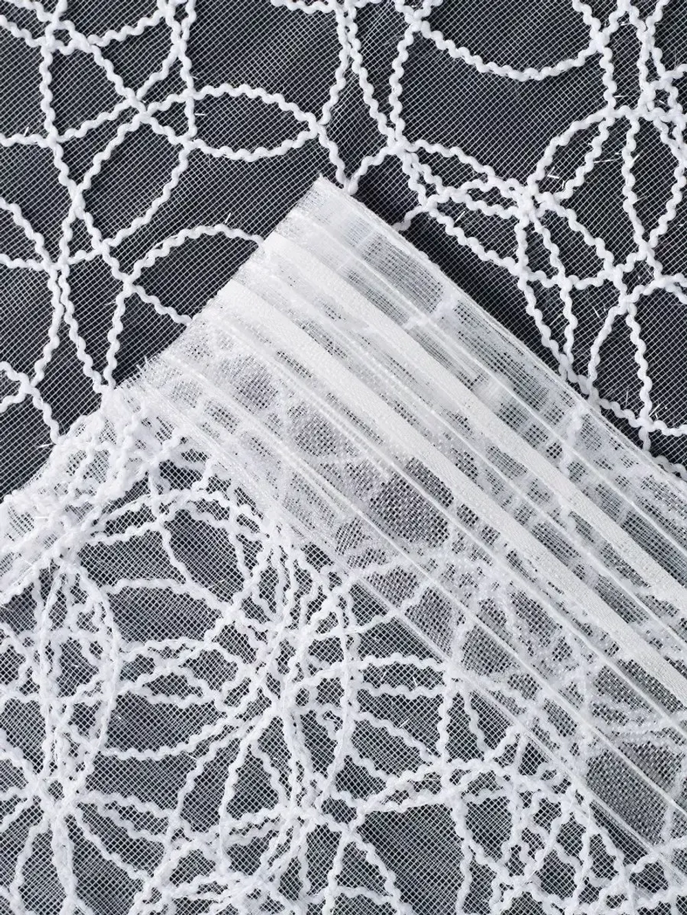 Тюль в спальню гостиную белый 500х270