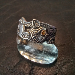 Кольцо "Кот Баюн"