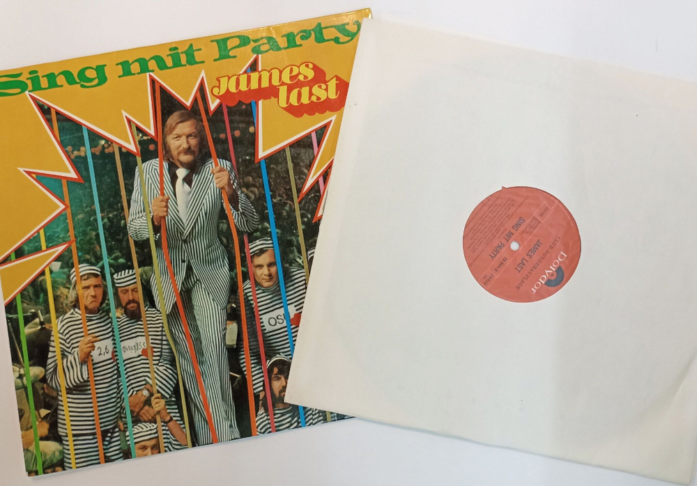 Винтажная виниловая пластинка LP James Last Sing Mit Party (Germany 1973)