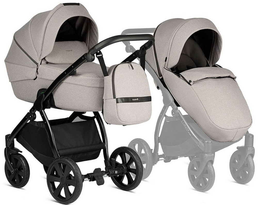 Детская коляска Noordi Luno All Trails 2 в 1 1412611/1012611 Moon Rock