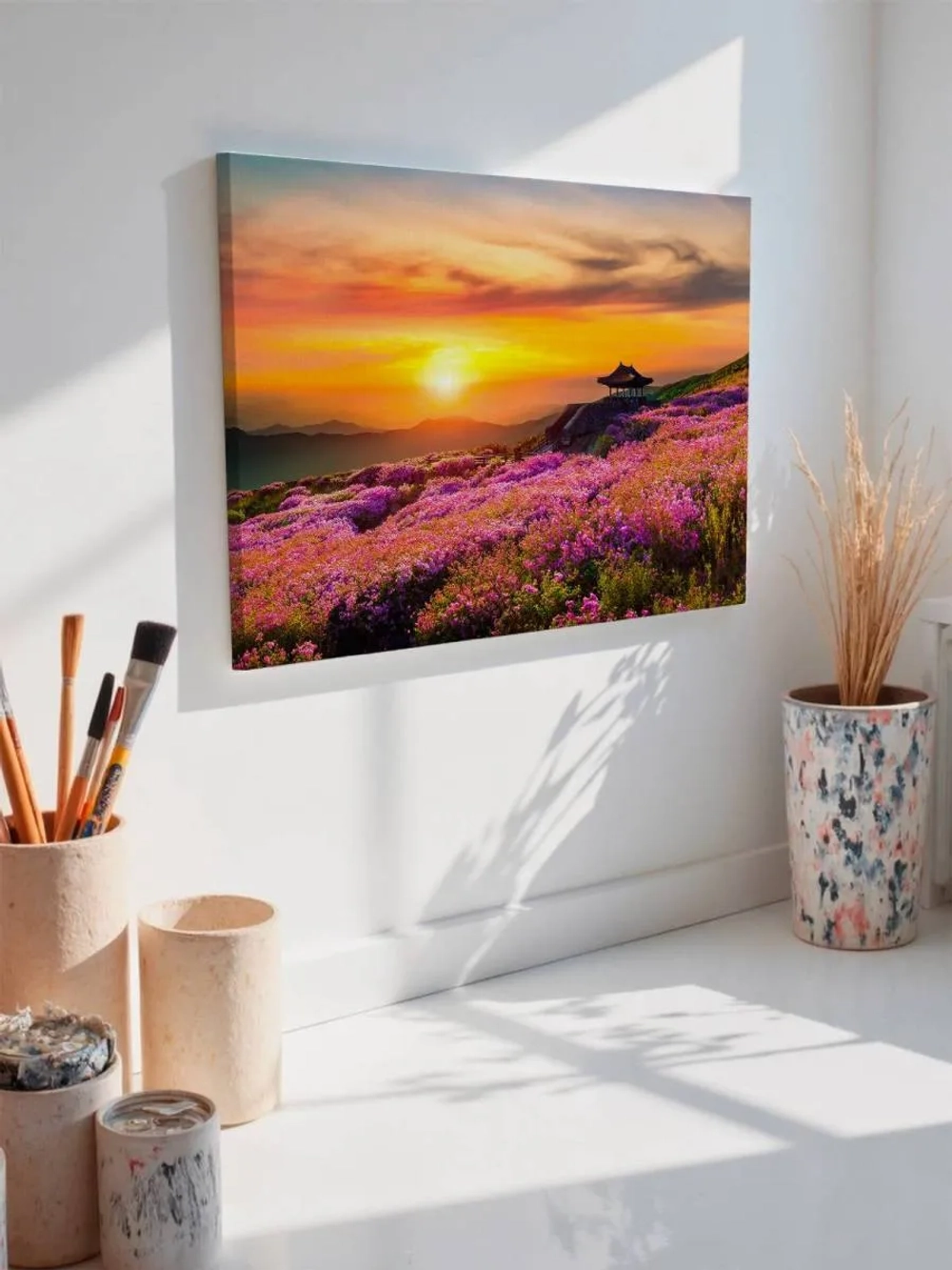 Картина на стену 40 X 50 Горные цветы