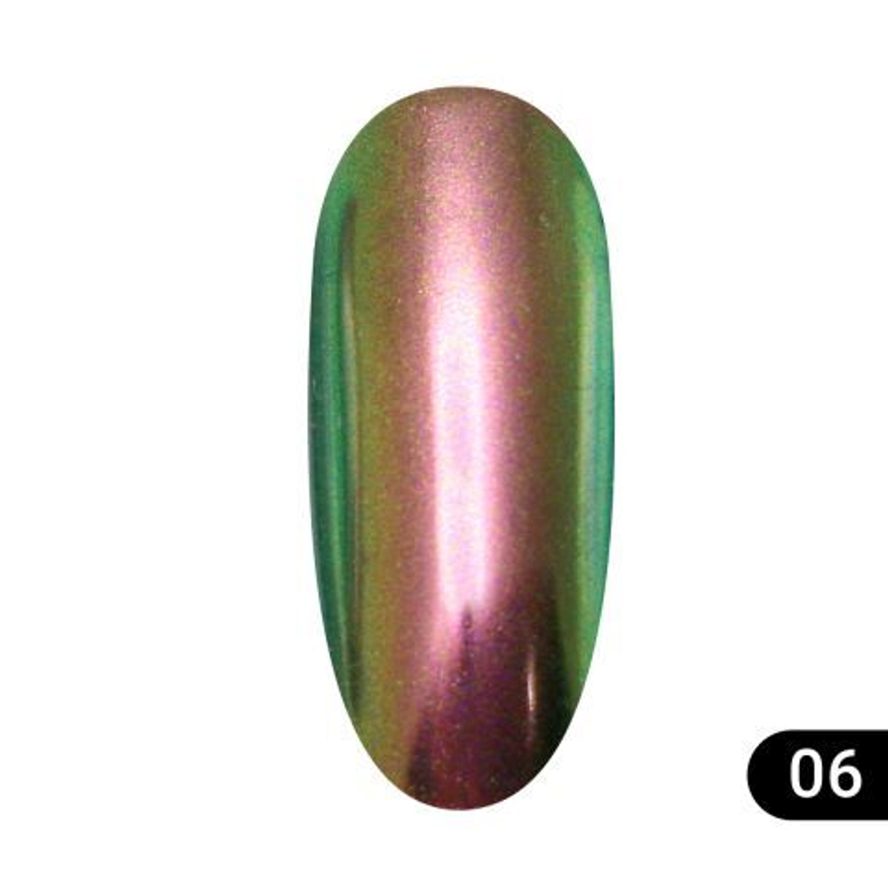 Втирка для ногтей Global Fashion Neon powder 06