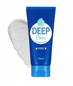 A'pieu Deep Clean Foam Cleanser Pore пенка-скраб с содой для глубокого очищения пор (Pore)