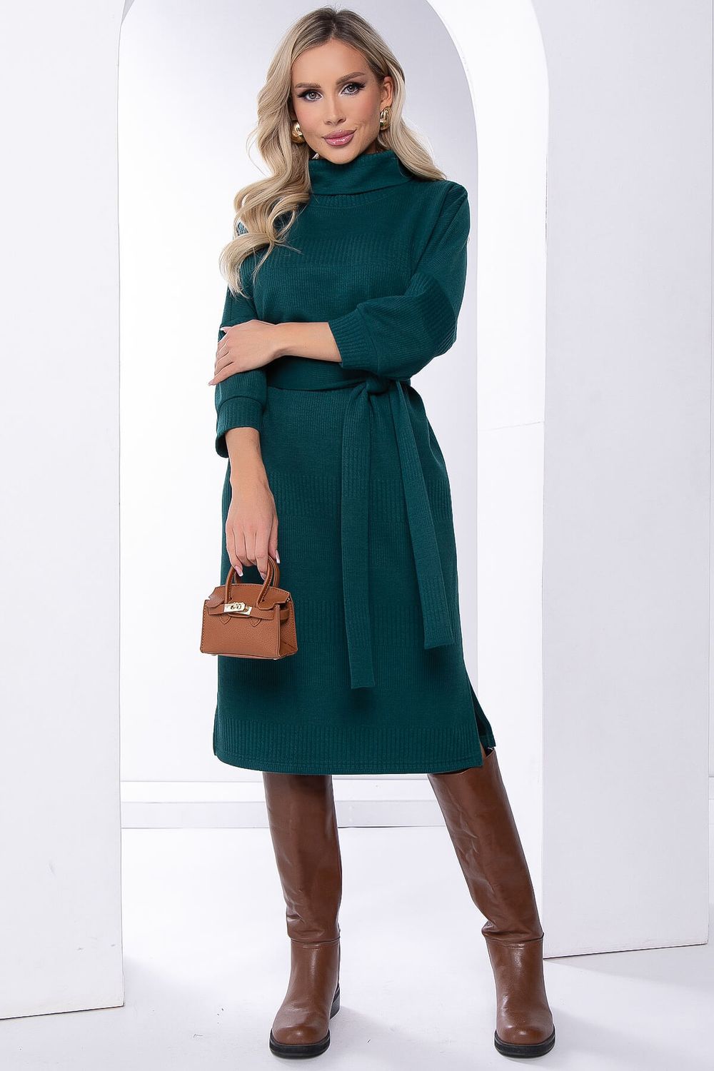 Платье "Никс" (изумруд) П8129 LT Collection (Акция)