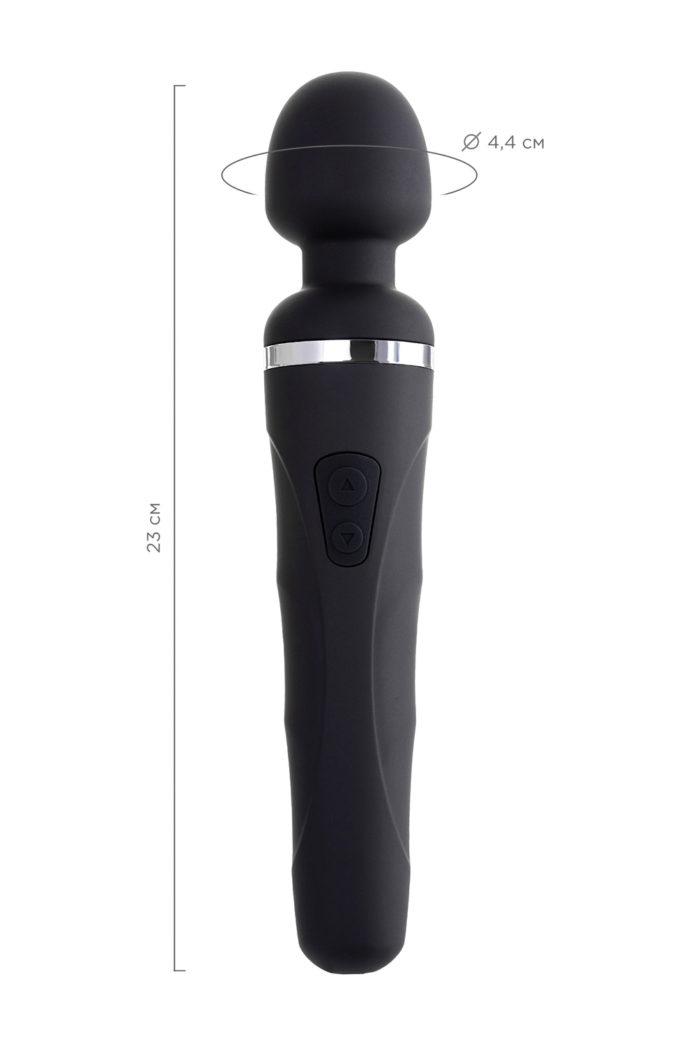 Вибромассажер Lovense Domi 2 черный 23,3 см