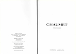 Каталог ювелирного дома Chaumet. Изделия Жани Шамэ