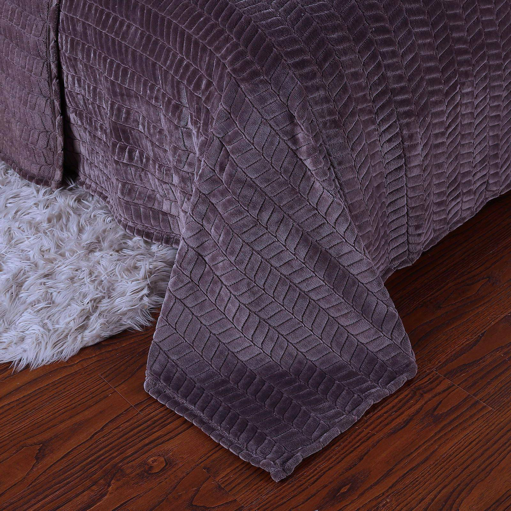 Плед 220x240 Sofi De MarkO Орфей сиреневый