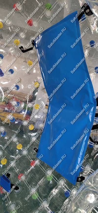 Гидро/аква зорб ТПУ с цветными держателями, 2 сидения, 3 м.