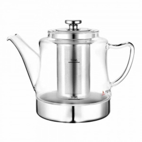 Чайник стеклянный с металлическим ситом 1,8 л, P.L. Proff Cuisine