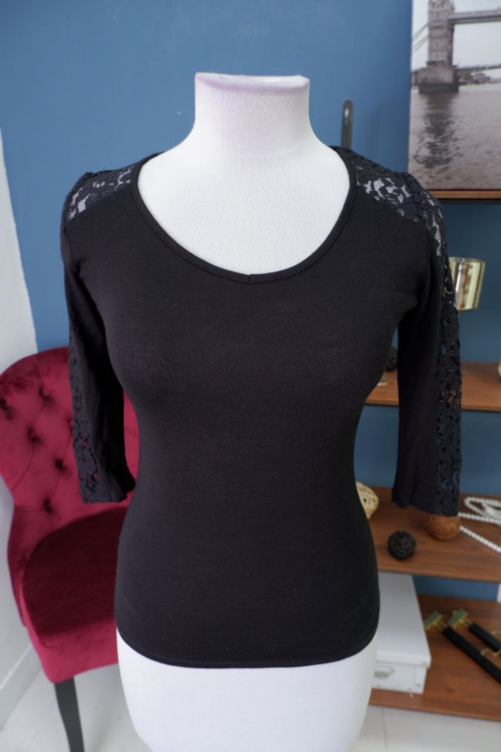 Джемпер с ажуром 40 размер