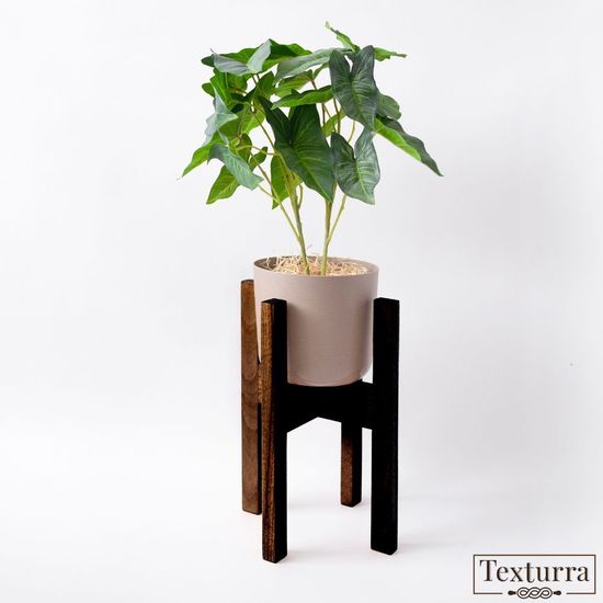 Подставка для цветов из дерева (средняя 35,5 х 24)