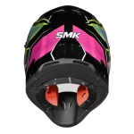 Шлем SMK ALLTERRA MAVERIX, цвет розовый/голубой/желтый (M)