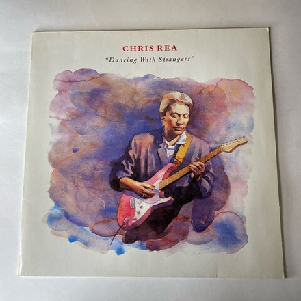 Винтажная виниловая пластинка LP Chris Rea, Dancing With Strangers (Германия 1987) Joys Of Christmas