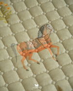 Комплект стеганного покрывала и 3 наволочек Soufiyan Matcha Green Hermodr 130220302 Иран