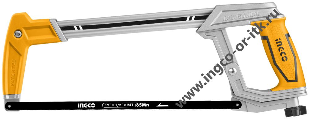 Ножовка по металлу ручная 300мм INGCO HHF3088 INDUSTRIAL