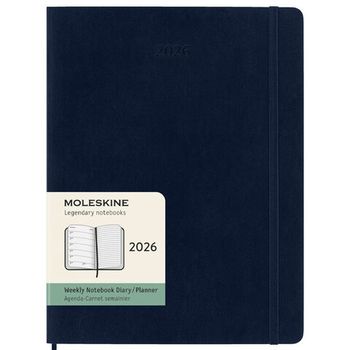 Еженедельник Moleskine Soft WKNT XL 190х250 мм 144 стр мягкая обложка (DSB2012WN4)