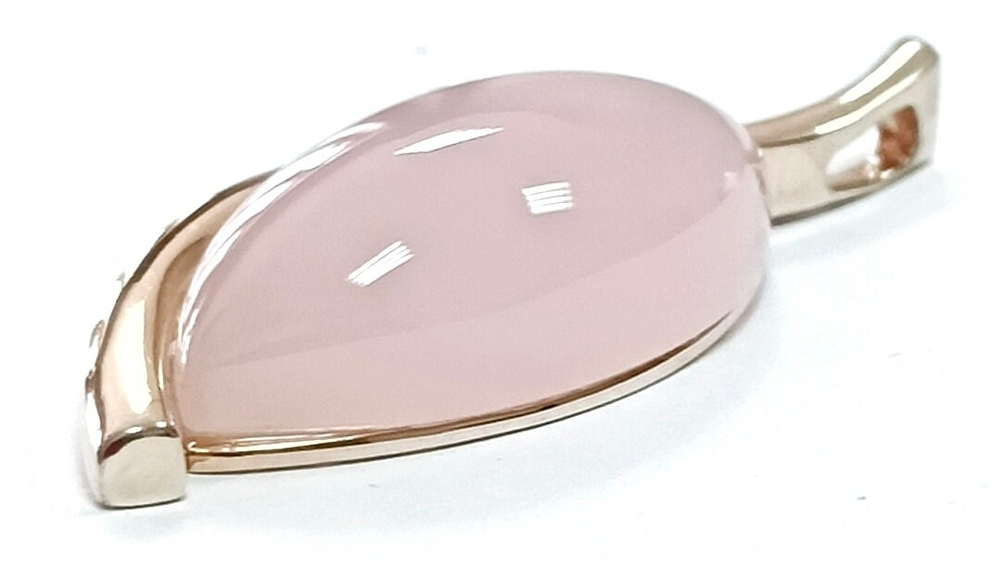 Ювелирная подвеска из серебра с позолотой