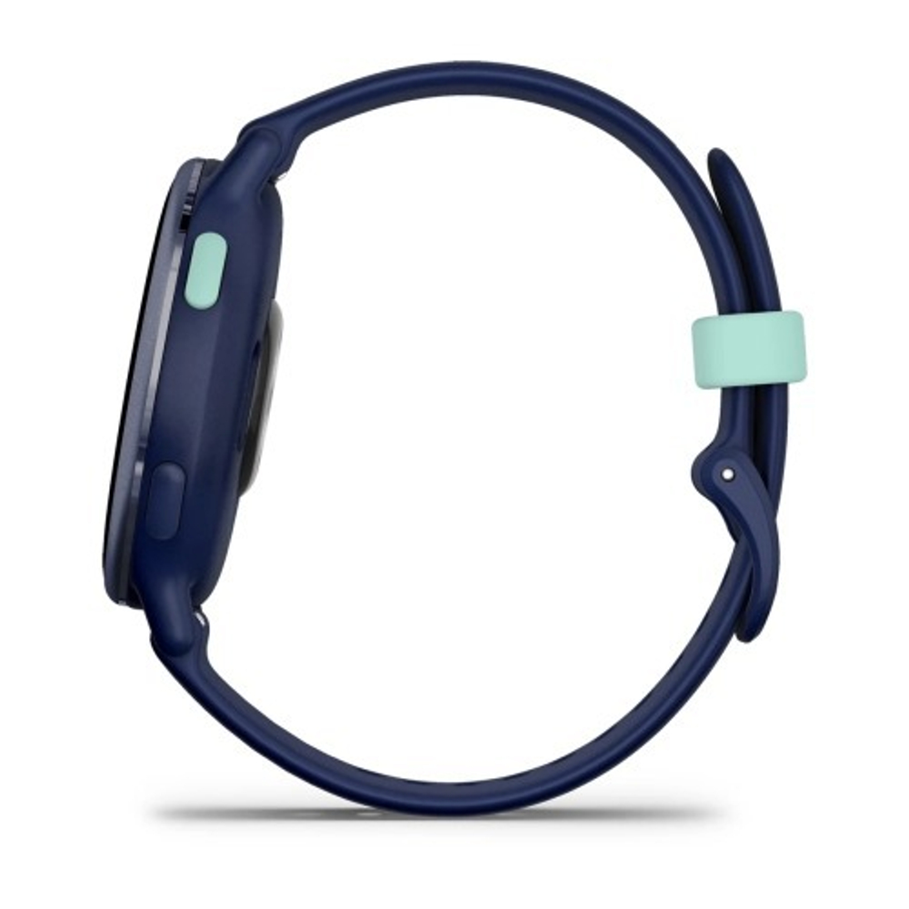 Смарт часы Garmin Vivoactive 5 синие с металлически-синим безелем и силиконовым ремешком