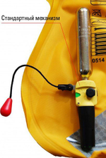 Комплект перезарядки для автоматических жилетов Comfortfit 16,5 кг (33 г углекислоты, механизм Halkey Roberts) (10261367)