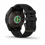 Смарт часы Garmin Epix Pro (Gen 2) Sapphire Edition 47 мм, титановый, угольно-серый DLC, черный ремешок