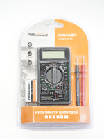 МУЛЬТИМЕТР ПОРТАТИВНЫЙ PROCONNECT M830B (DT830B)  13-3011