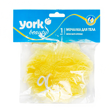 Мочалка для тела нейлоновая York