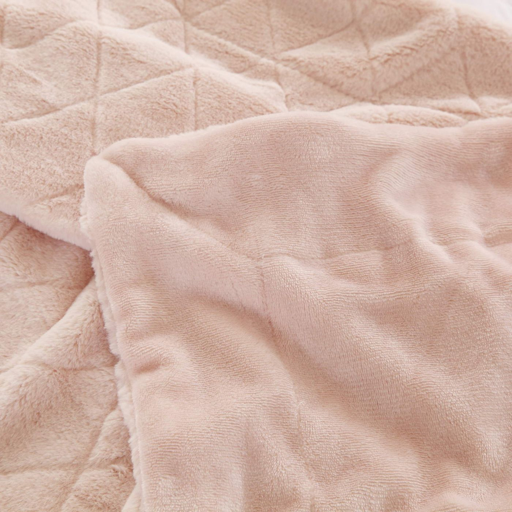 Плед 220х240 Sofi De MarkO Элайза персиковый