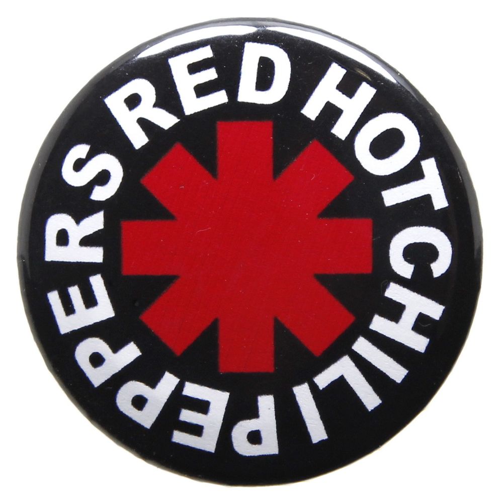 Значок металлический на булавке группы Red Hot Chili Peppers