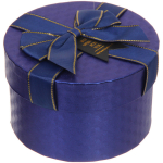 Коробка подарочная «Неожиданный подарок» 14*14*8 см, синий