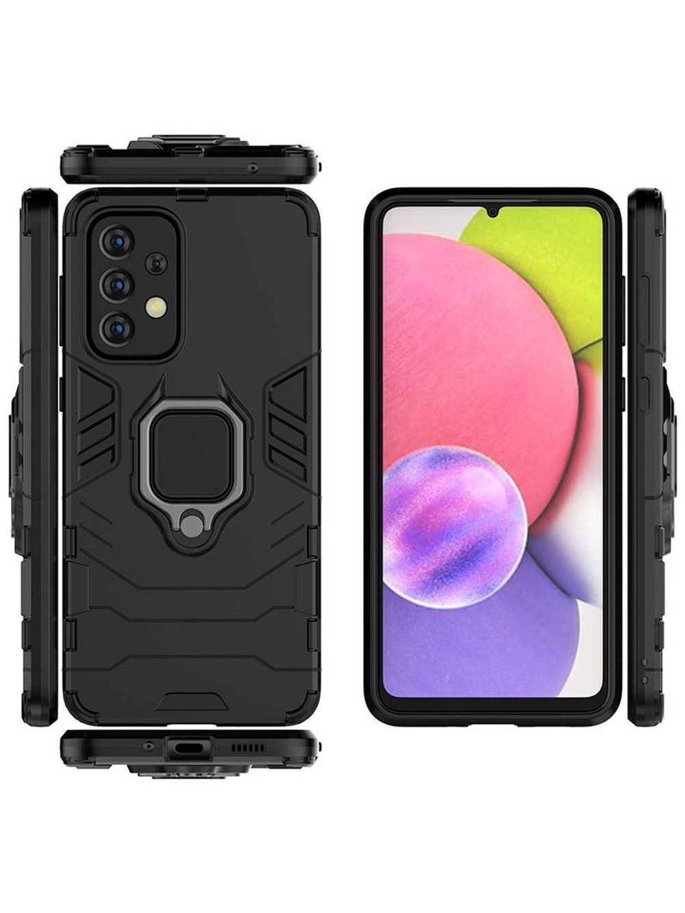 Противоударный чехол с кольцом Panther Case для Samsung Galaxy A53