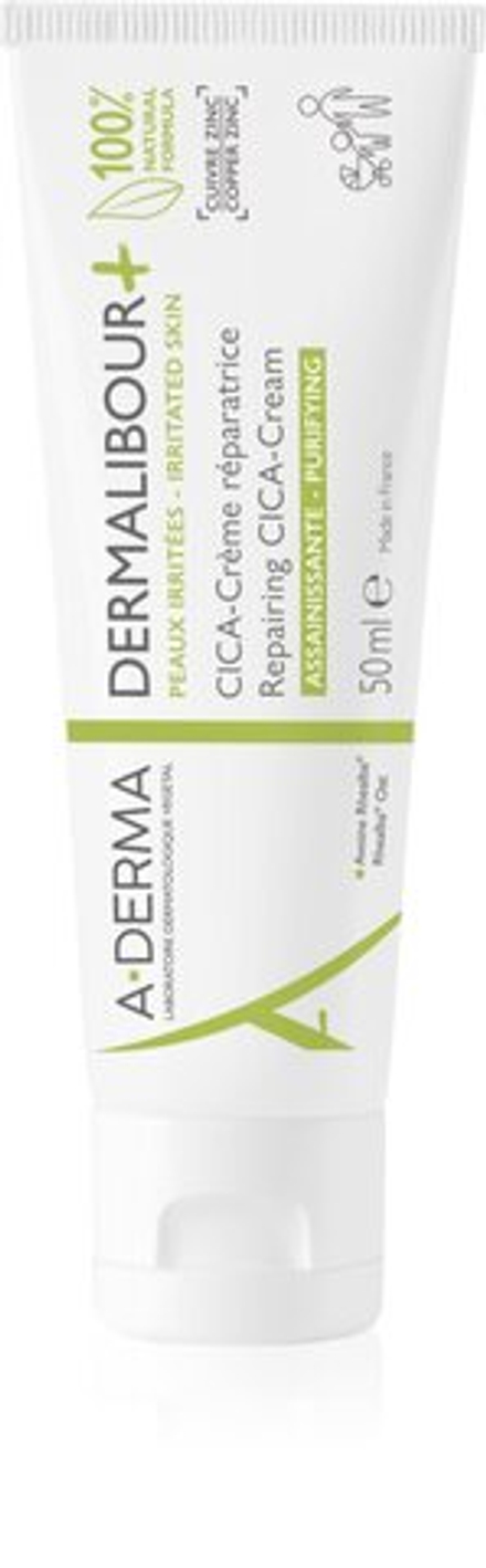 A-Derma Dermalibour+ - восстанавливающий крем для раздраженной кожи /   50  ml  / GTIN 3282770144291