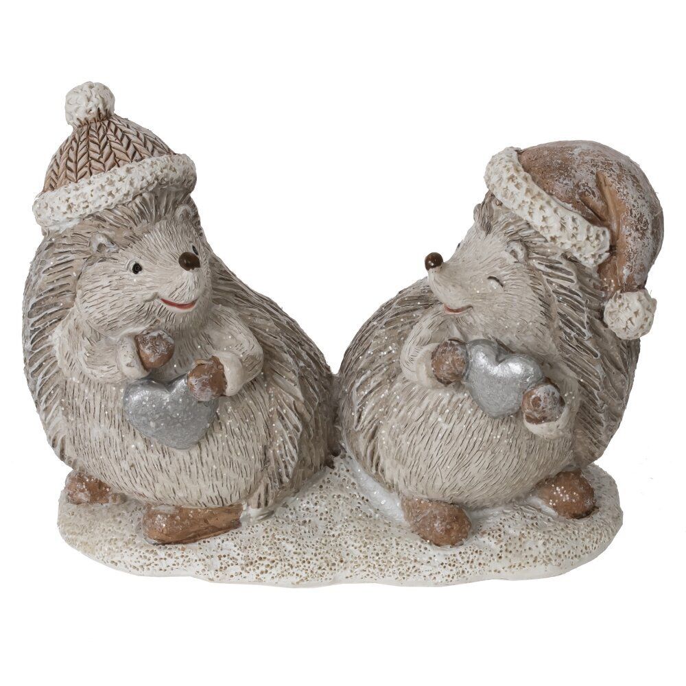 GAEM Фигурка декоративная "Ёжики", L12,5 W5 H9 см