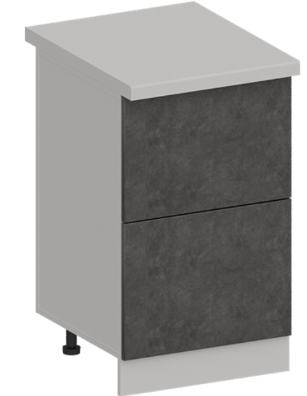 Кухня Модуль ШН2Я 500 Ликата / Бетон