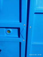 Туалетная Кабина «Стандарт -Кк» в разборе Экомарка  пластиковый поддон T-15 (1200x1100x2200см;70кг;бежевый) - арт.561263