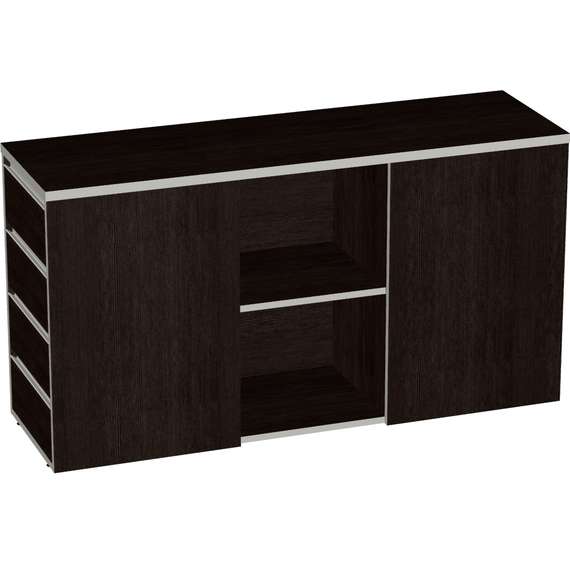 Тумба объединяющая с замком V-3.8ц/з 1400×426×750