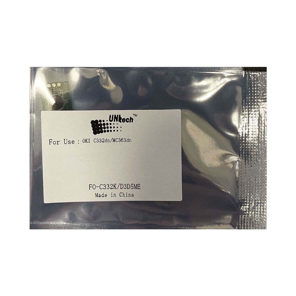 Чип к-жа OKI C332/MC363  (3.5K,OEM Size) black UNItech(Apex)