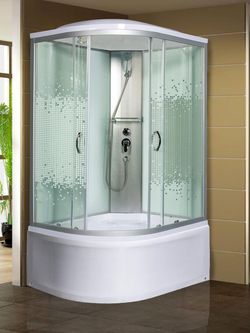 Душевая кабира  МОНОМАХ 10000012120 XL 110/80/44 МЗ R  с поддоном