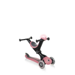 Самокат Globber Go Up Deluxe Play Lights светло-розовый