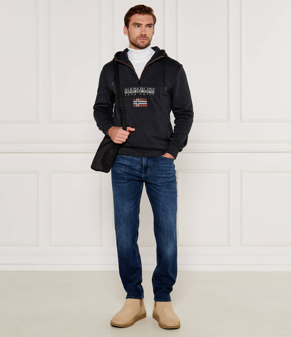 Худи Burgee Napapijri - темно-синий(NP0A4I5E)