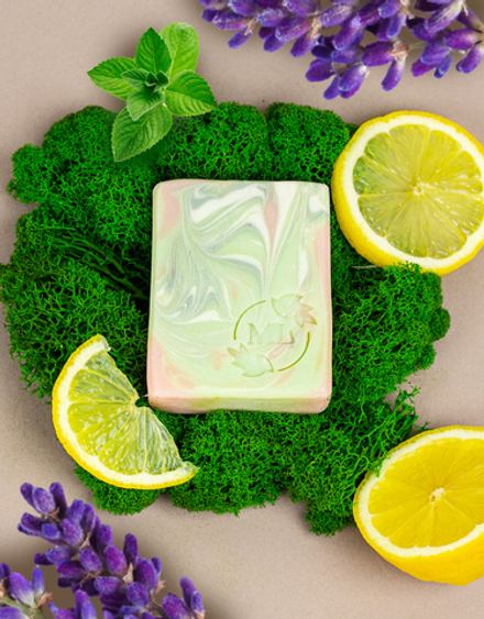 Мыло ручной работы "Зеленая Фея"